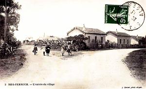 SIDI-FERRUCH - ENTREE DU VILLAGE - 1913 